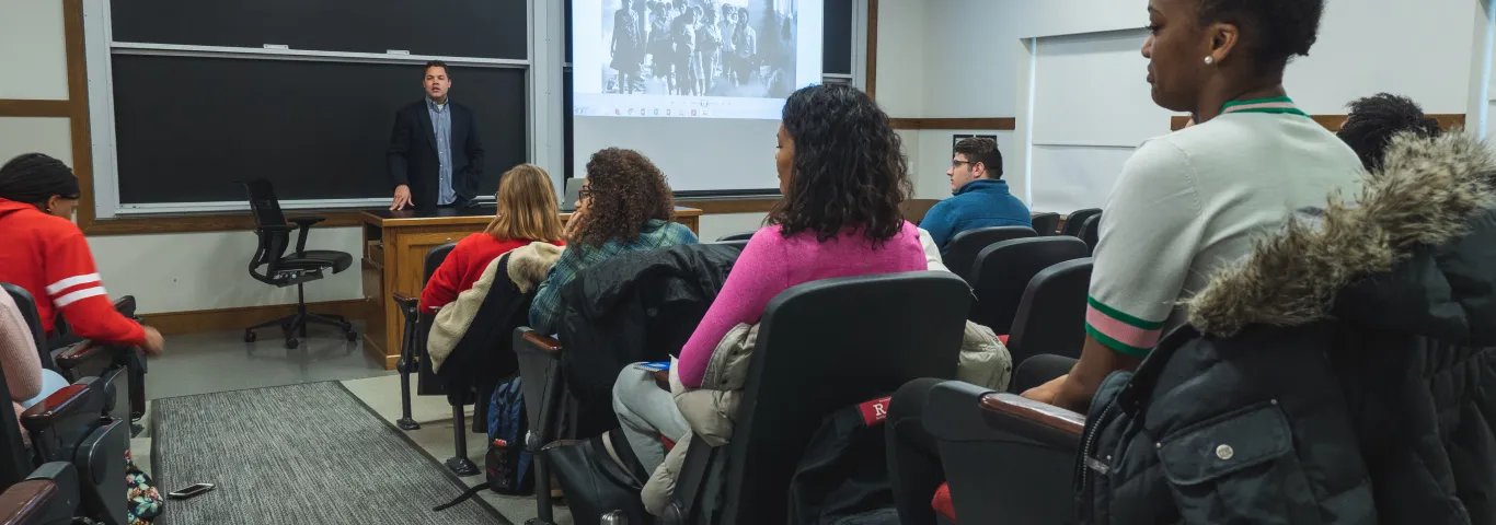students in class