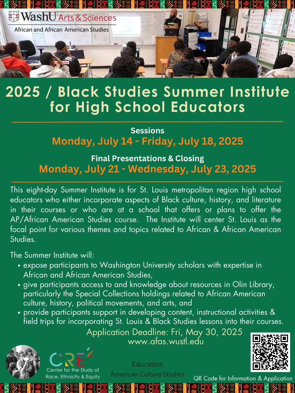 AFAS Summer Institute